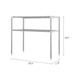 2-Tier/3-Tier Microwave Shelf Rack Kitchen Shelf Spice Organizer Kitchen Storage Rack Bathroom Organizer Shelf Book Shoes Shelve