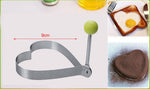 1Pcs Stainless Steel Fried Egg Mold Pancake Bread Fruit and Vegetable Shape Decoration