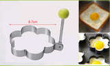 1Pcs Stainless Steel Fried Egg Mold Pancake Bread Fruit and Vegetable Shape Decoration