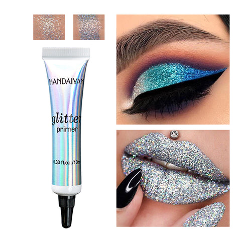 Eye Makeup Base Long Lasting Glitter Primer Glue Pre-makeup Cream For Eyeshadow And Lip Make up Sequins Fixed Foundation Primer